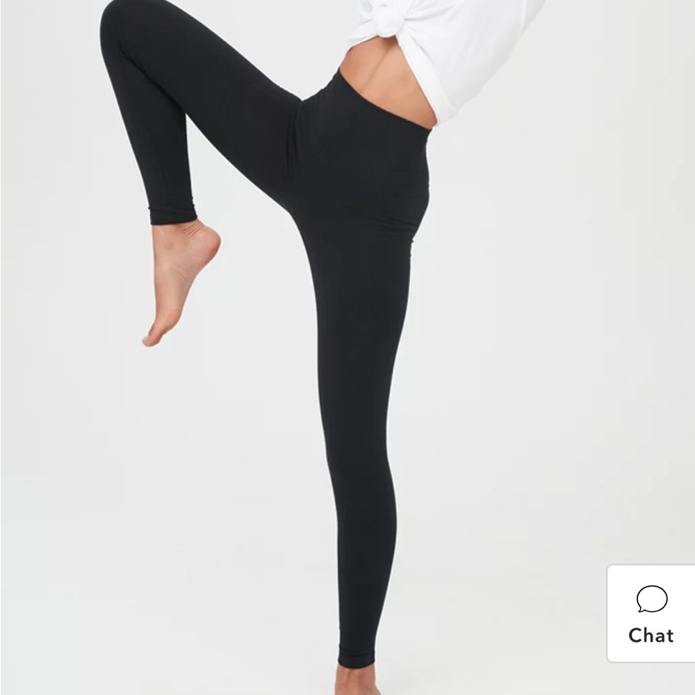 Black aerie leggings size small